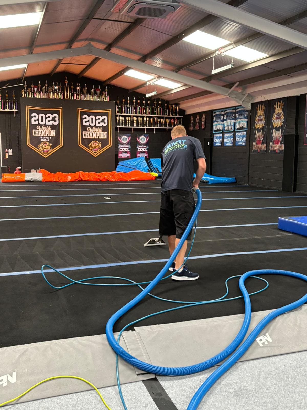 Professional carpet cleaning service in Hampshire by Henry-Brooks Ltd